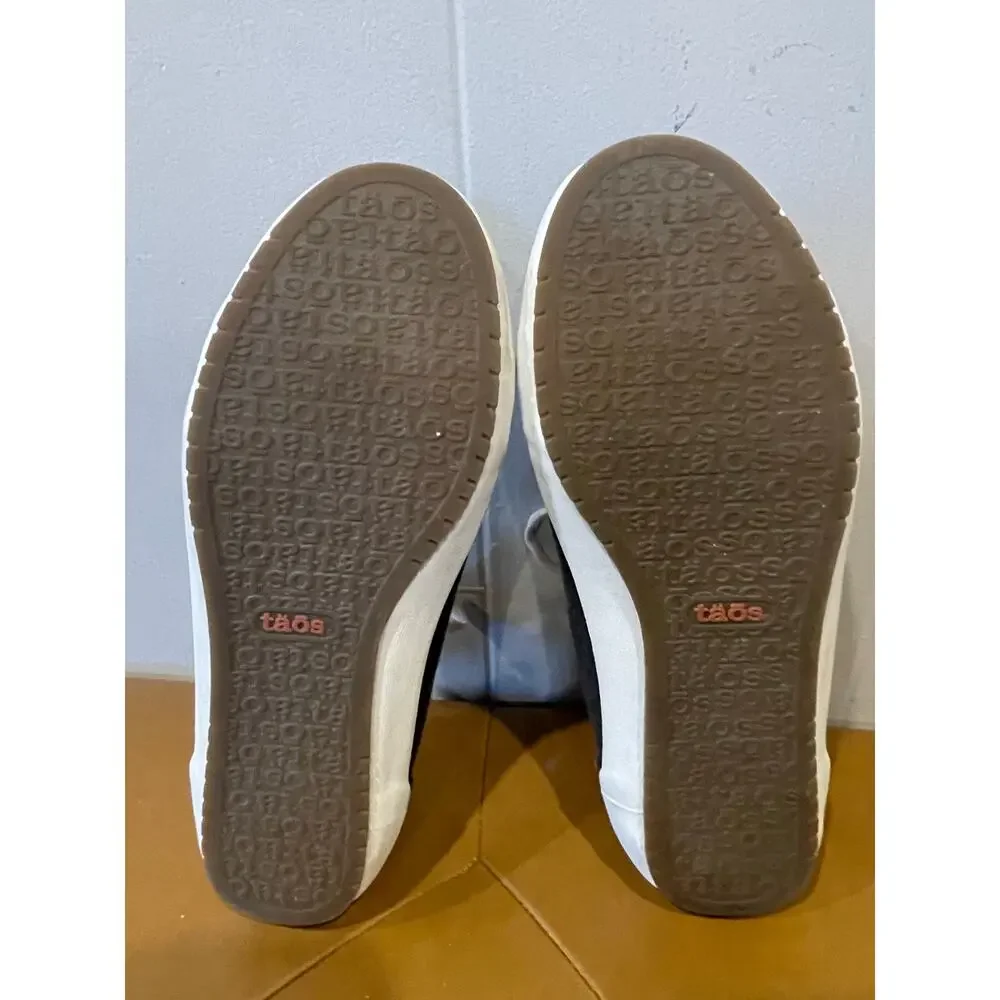 Taos Canvas Star Sneakers Comfortable Ergonomic Lace Up Casual Shoes‎ Womens 7.5